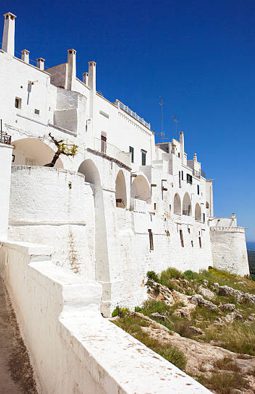 Expertise Apulia - Fortified walls of Ostuni, Puglia, Italy